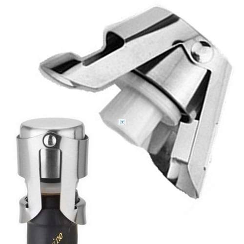 Stainless Steel Champagne Wine Bottle Stopper Portable Seale