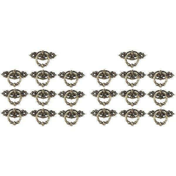 20Pcs Vintage Kitchen Cabinet Cupboard Dresser Door Drawer