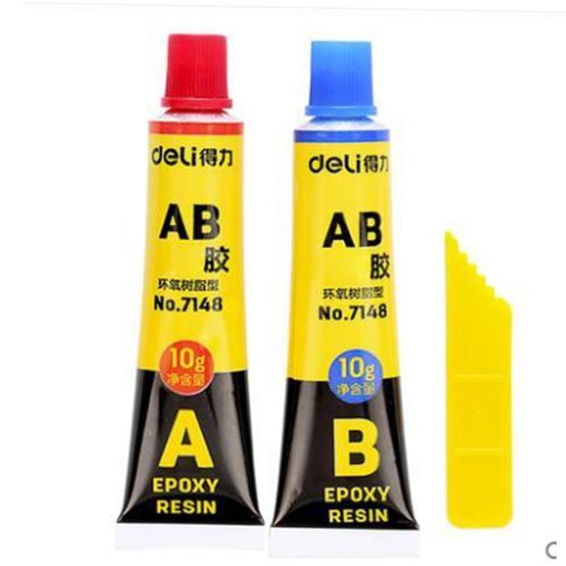 2 pcs/set Epoxy Resin Contact Adhesive Super Glue For Glass