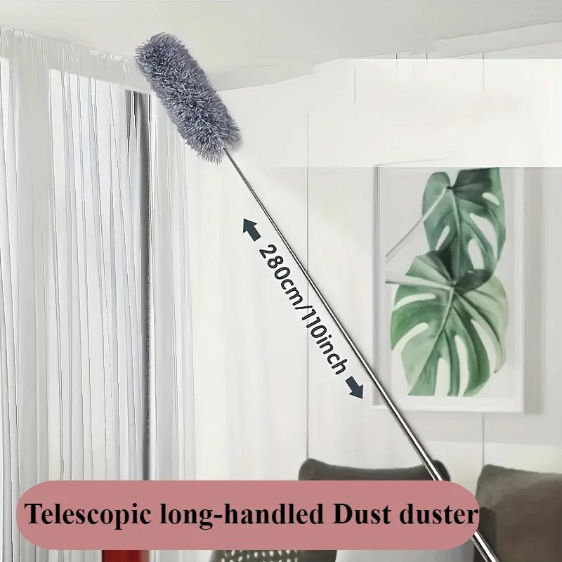 2.8M Extended Chicken Feather Duster Extendable and Curved C