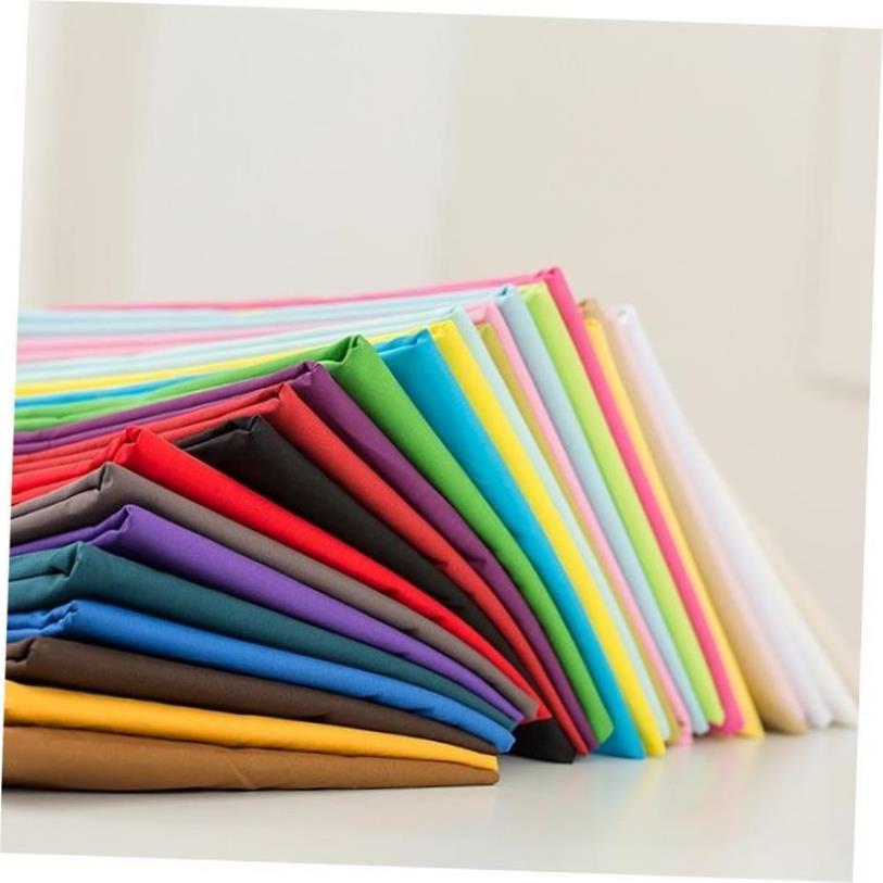 cotton fabric plain white cloth black and布料