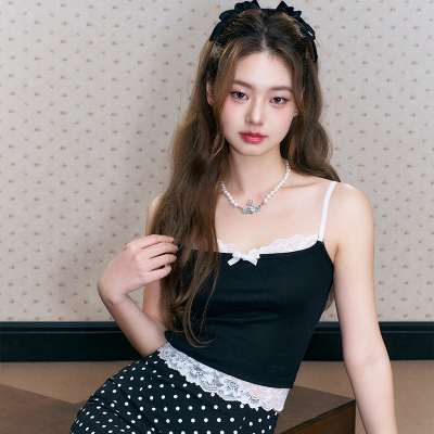 OLIVIADUO四色蝴蝶结吊带