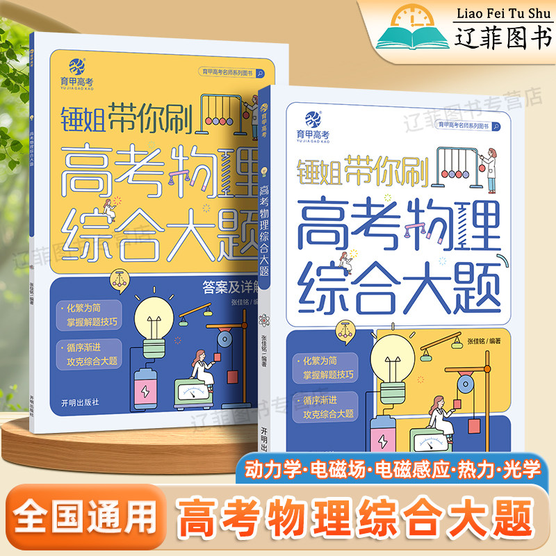 2026新版锤姐带你刷透高考物理综合大题锤姐物理动力学电磁场电磁感应热学光学高中分题型专项训练真题练习册高三复习资料育甲高考