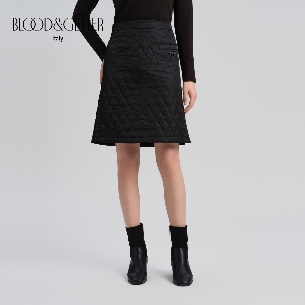 轻户外机能半身裙舒适夹棉