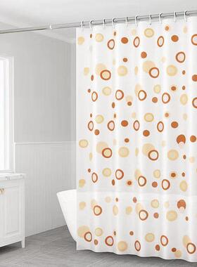 Bathroom thickened shower hanging curtain partition cloth