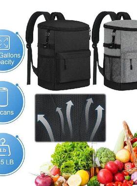 17L 30 Cans Cooler Backpack Large Capacity Insulated Cooler