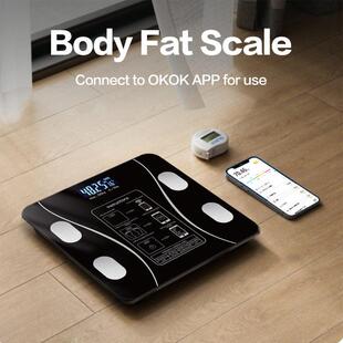 Body fat scale intellient Fat electronic scales English menu