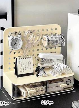 Cute Desk Organizer Hook Drawer Type Hole Board Small Card S