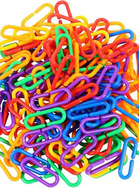 Plastic Chains 30pcs Geometric Chain Glider Planes for Toys