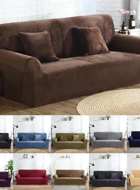 High Quality Velvet Plush Sofa Cover for Living Room Section