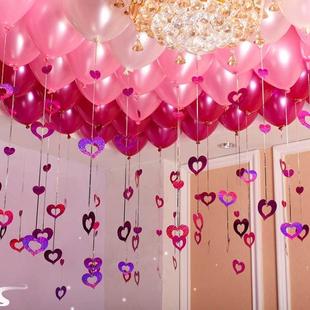 24气球飘空网红气球七彩气球打气会飞的可以升空能飞起来装饰布置