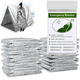 Survival Emergency Mylar Thermal Blanket Foil Space Blanket