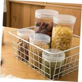 storage container box kitchen bean plastic can bottle food