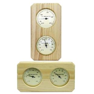 Clear Scale Steam Room Thermometer Hygrometer Temperature