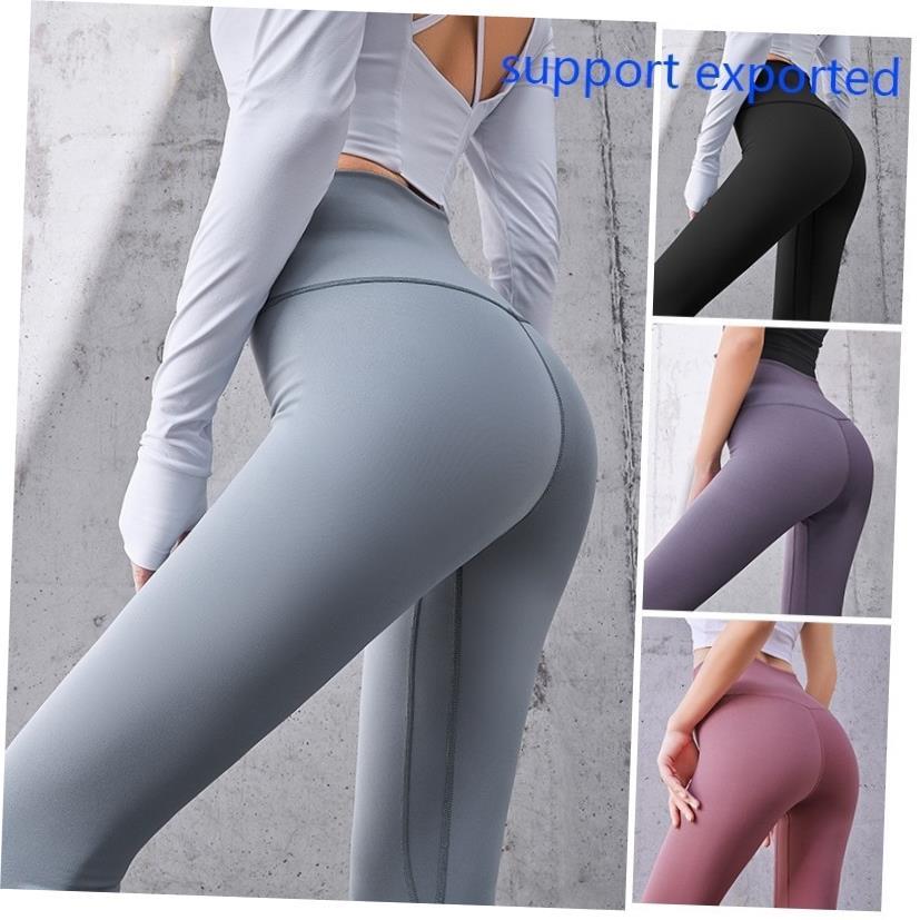 Yoga Pants womens peach fitness clothes tights high waist e