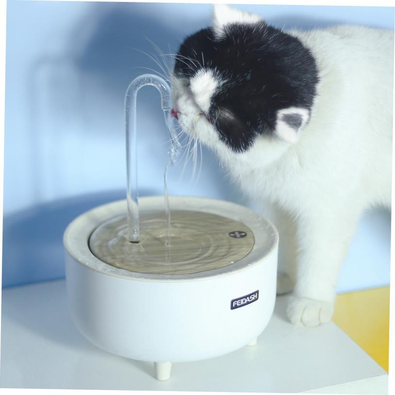 Automatic Cat Fountain Water Drinking Feeder Bowl Pet