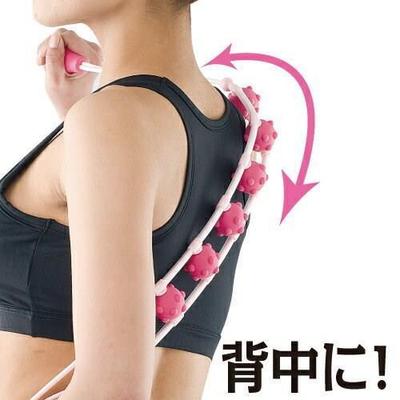 neck and shoulder back massager roller body massage belt