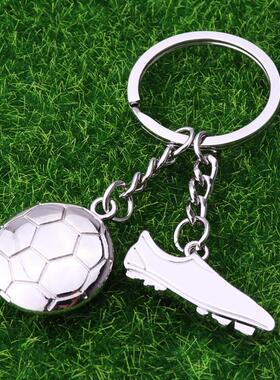 Mini Football Basketball Court Keychain For Men Women Soccer
