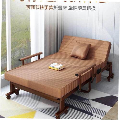 Folding bed single bed nap portable easy lounge chair cot