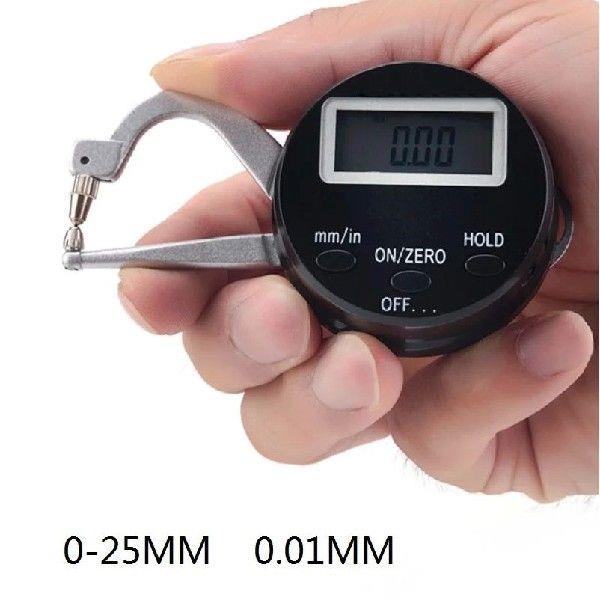 0-25MM Digital caliper tube potable thickness steel plate