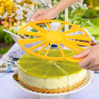 Slices Cake Equal Portion Cutter Round Bread Cake Mousse Div