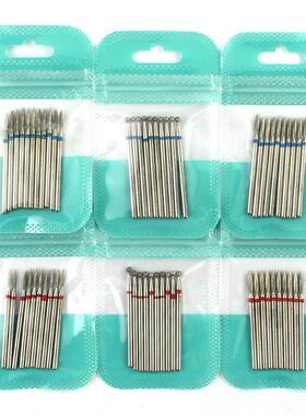 10pcs Diamond Milling Cutter Nail Drill Bits Set For Manicur