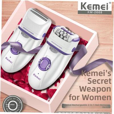 Women Electric Hair Shaver Body Face Legs Depilator Epilator