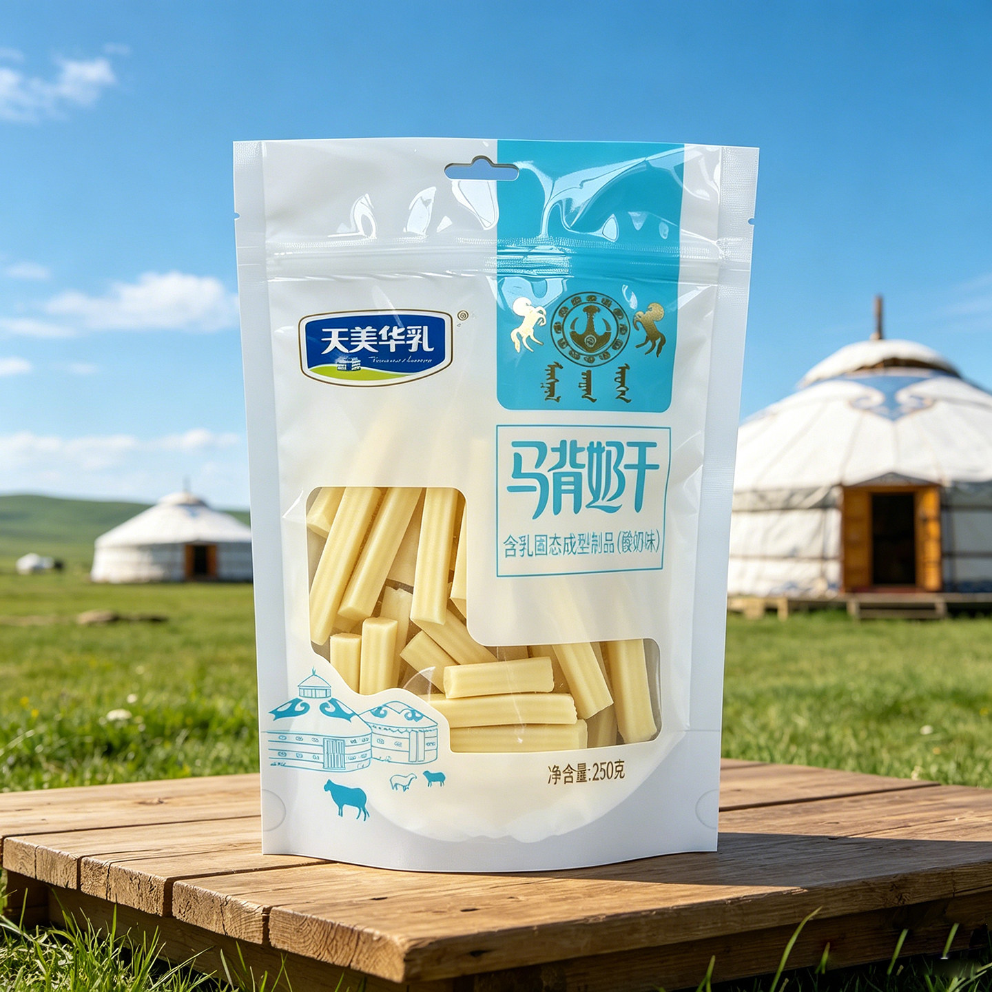 内蒙特产红枣味奶酪酸奶条