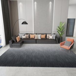 地毯客厅轻奢高级家用现代简x约沙发茶几垫纯色床边卧室地垫大面