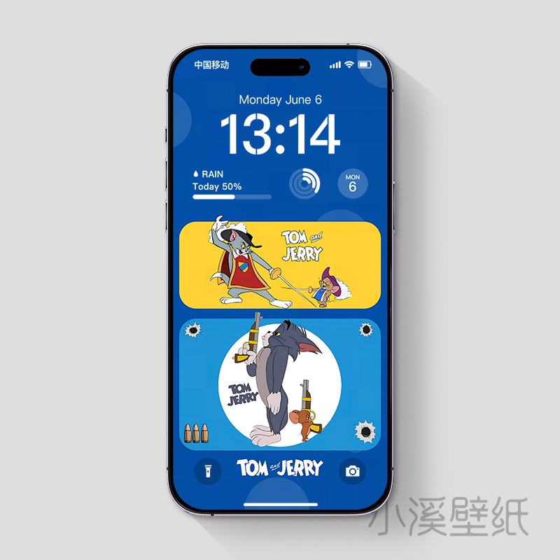 手机壁纸猫和老鼠INS风动漫卡通phone苹果华为小米4k高清主题30