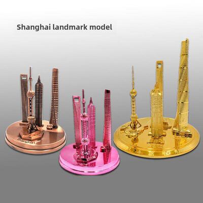 Shanghai souvenir Oriental Pearl Jinmao Tower world