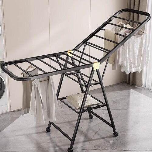 Laundry Clothes Drying Rack 3-Level Metal Foldable Dryers