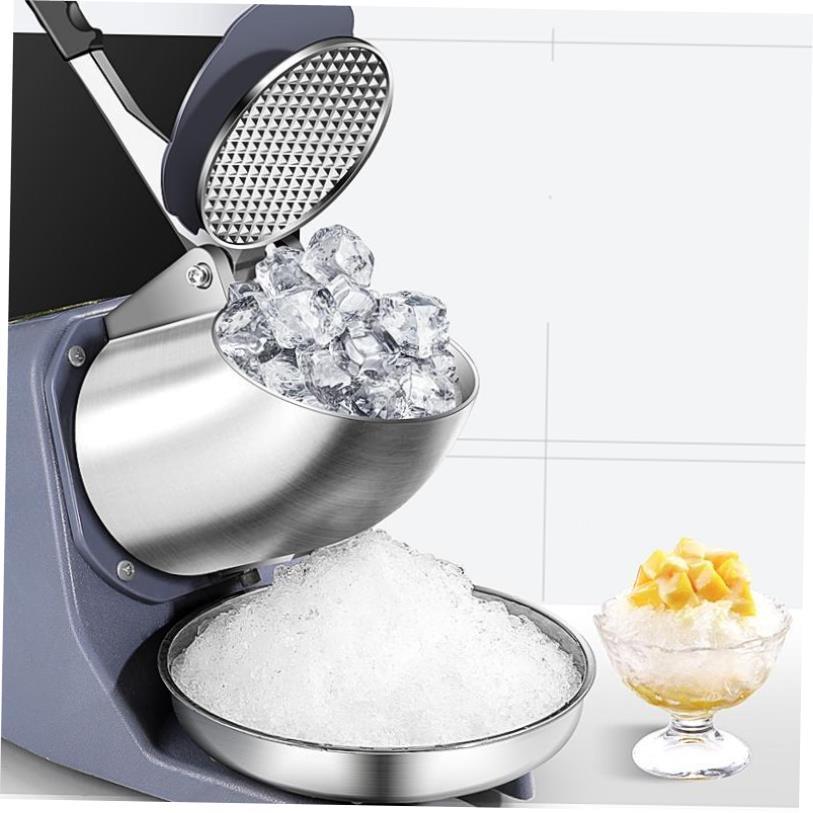 Electric Ice Crusher Triple Blades Shaver Snow Cone Machine