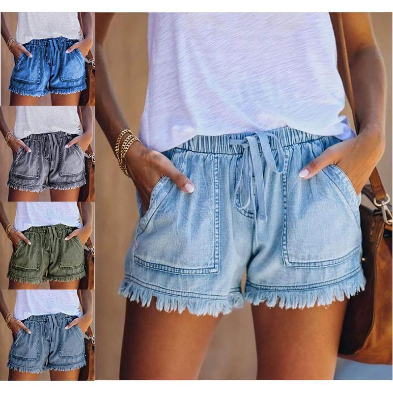 High Waisted Shorts Jeans Size Summer Women's Denim Shor