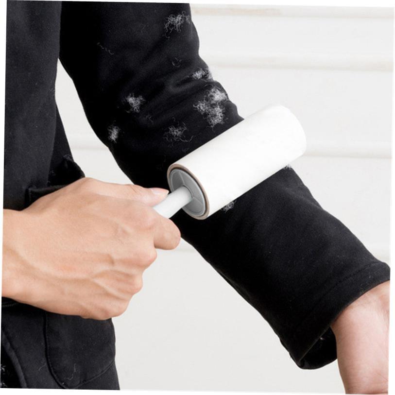 lint dust hair remover cloth sticky roller brush cleaner 1