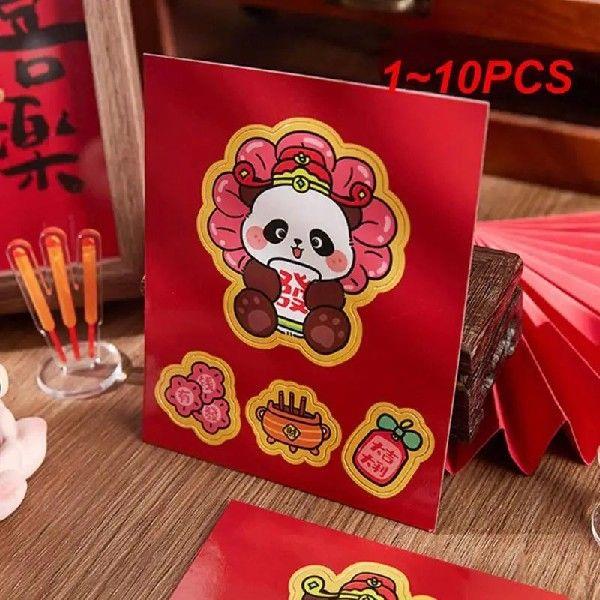 1~10PCS New Year Refrigerator Magnet Save Space Panda