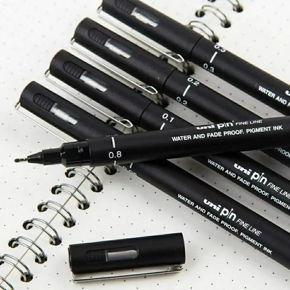 Drawing Pen Ultra Fine Line Art Marker Black Ink 005 01 02 0