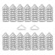 3.8cm Buckles Metal 100Pcs Triangular Rings for Trampoline