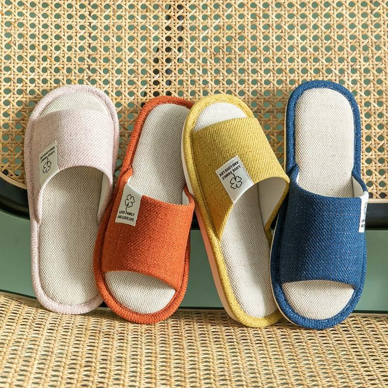 men women slippers indoor home shoes 室内木地板厚底居家鞋