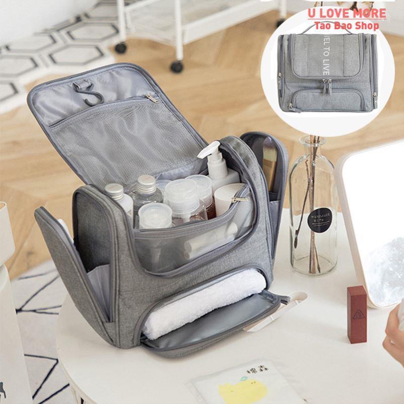 Waterproof Men Hanging Cosmetic Bag Travel Organizer Makeup