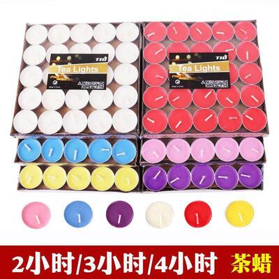 100pcs smokeless candles Boil tea candle tealight lights蜡烛