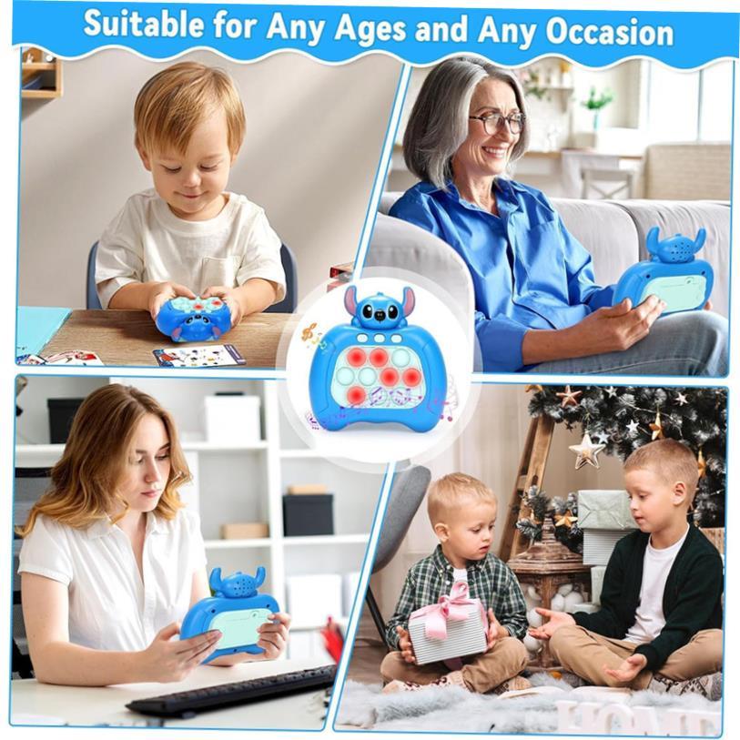 Electric Fast Quick Push Bubble Stitch pop it Game for Kids