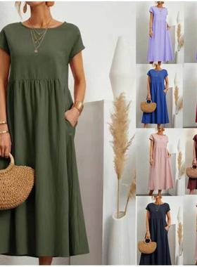 summer dress women dresses plus size plus size maxi long red