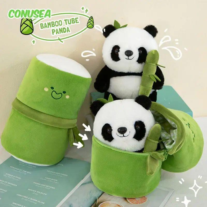 Kawaii Bamboo Panda Doll Plush Dolls Toy Soft Stuffed Plush