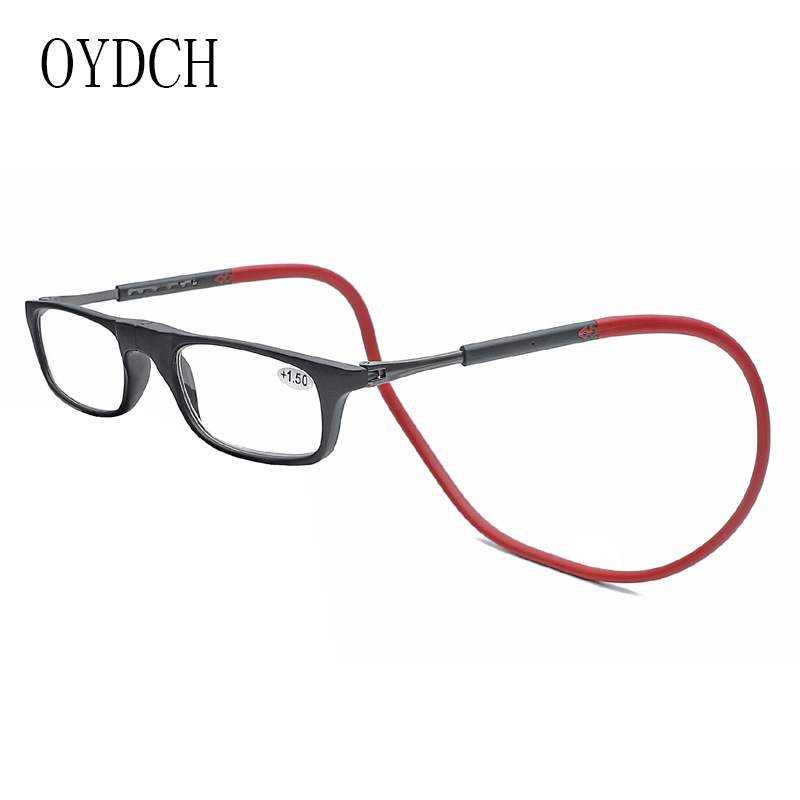 Magnetic suction neck reading glasses portable men&amp;#