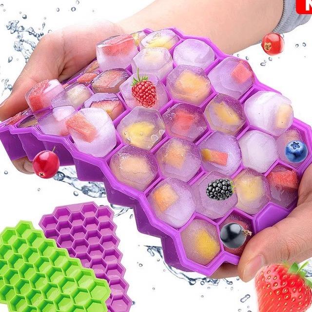 Ice Cube Maker Silicones Ice Mould Honeycomb Ice Cube Tray