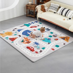 星舍IXPE固特棉宝宝爬行垫布面无味无甲醛儿童加厚婴儿家用爬爬垫