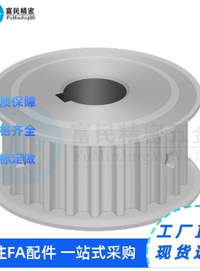 高扭矩圆弧齿同步轮EBK01/53/72/73-H8M300-30-A-N-d19