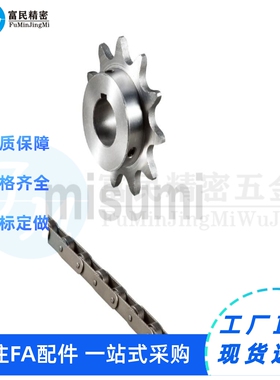 替怡he达链条双节距 小型传送带/链轮/接头链节CHEWR40/50/60