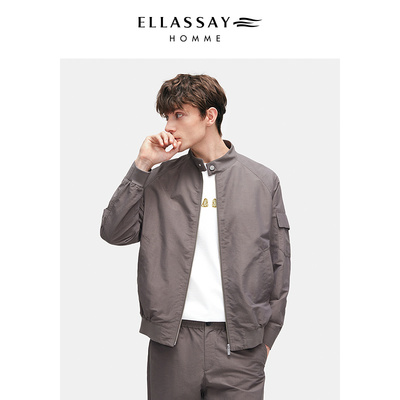 ELLASSAY歌力思男装2025年秋冬哈灵顿夹克外套EME363W01600